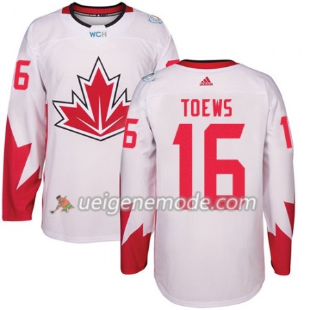 Kanada Trikot Jonathan Toews 16 2016 World Cup Weiß